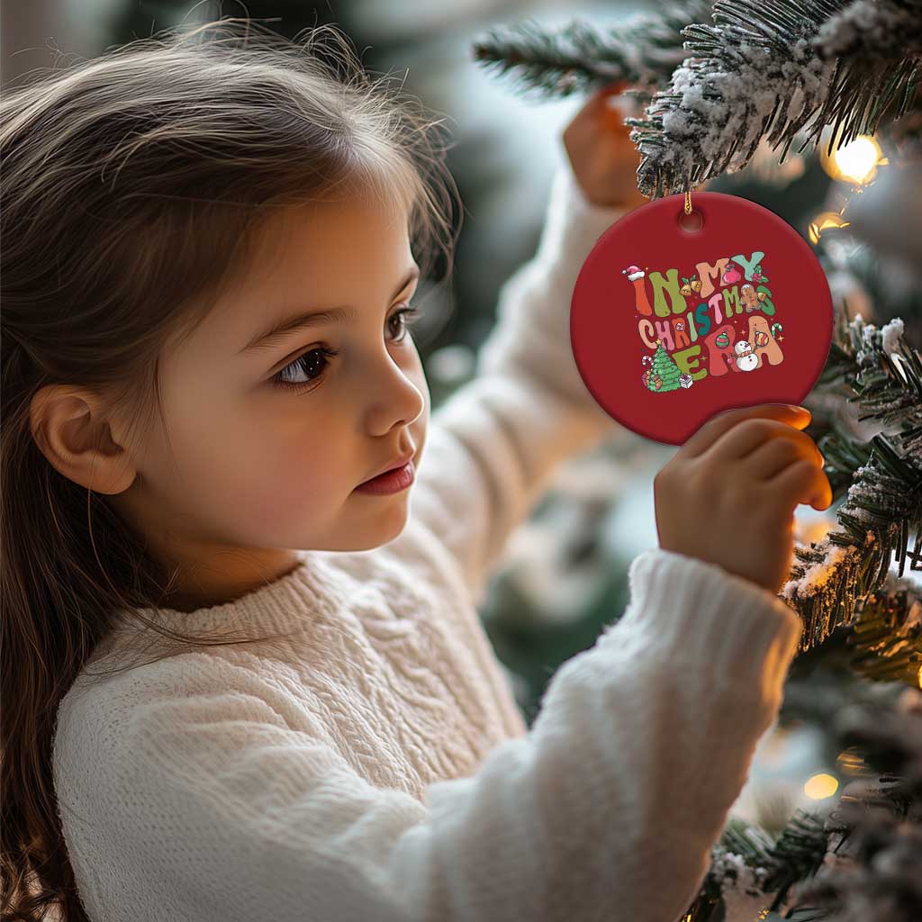 Cute Christmas Ornament Groovy Holiday In My Xmas Era TS10