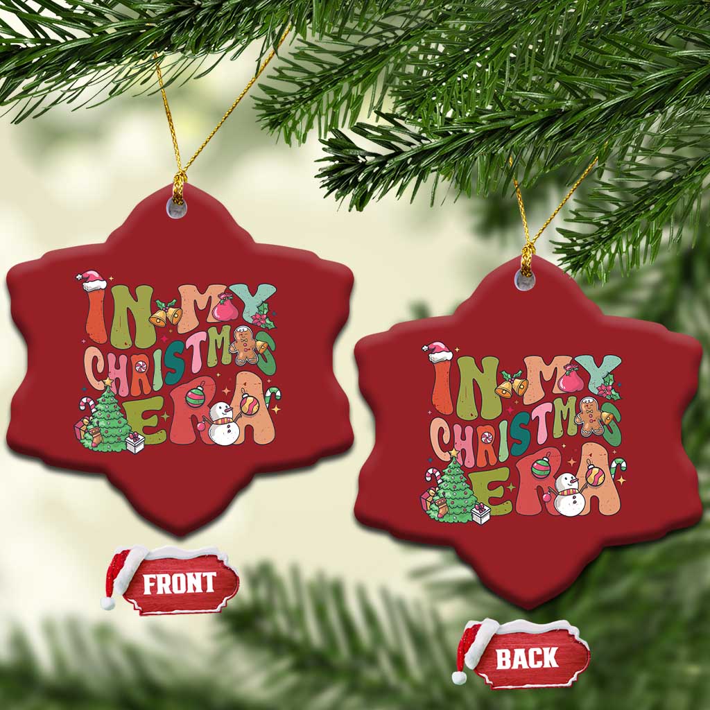 Cute Christmas Ornament Groovy Holiday In My Xmas Era TS10