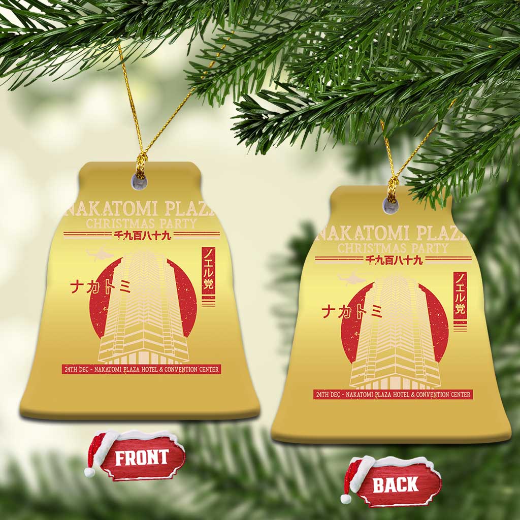 Xmas Nakatomi Plaza Christmas Ornament Xmas Party 1988 Noel Vintage Japanese Style TS11