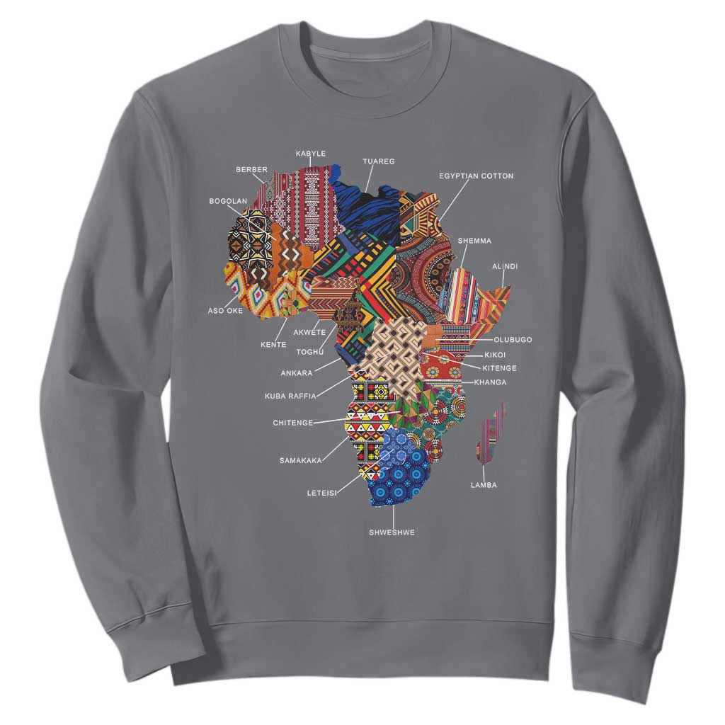 African Culture Black Fabrics Sweatshirt African American Heritage TS11