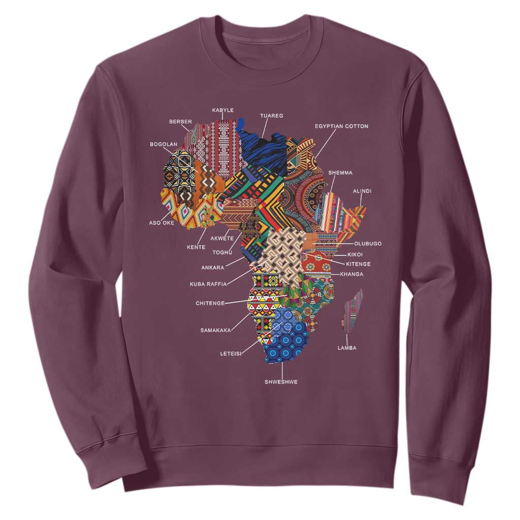African Culture Black Fabrics Sweatshirt African American Heritage TS11