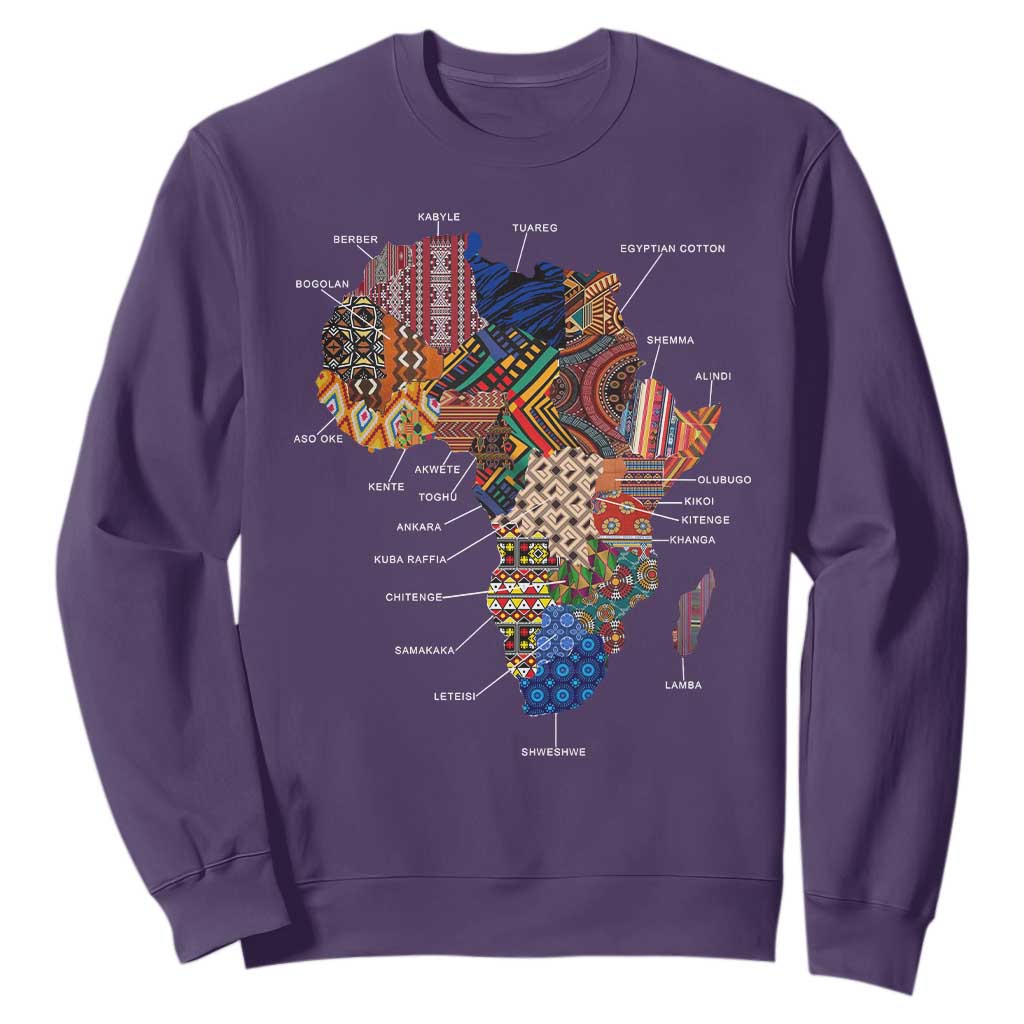 African Culture Black Fabrics Sweatshirt African American Heritage TS11