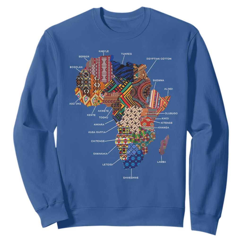 African Culture Black Fabrics Sweatshirt African American Heritage TS11