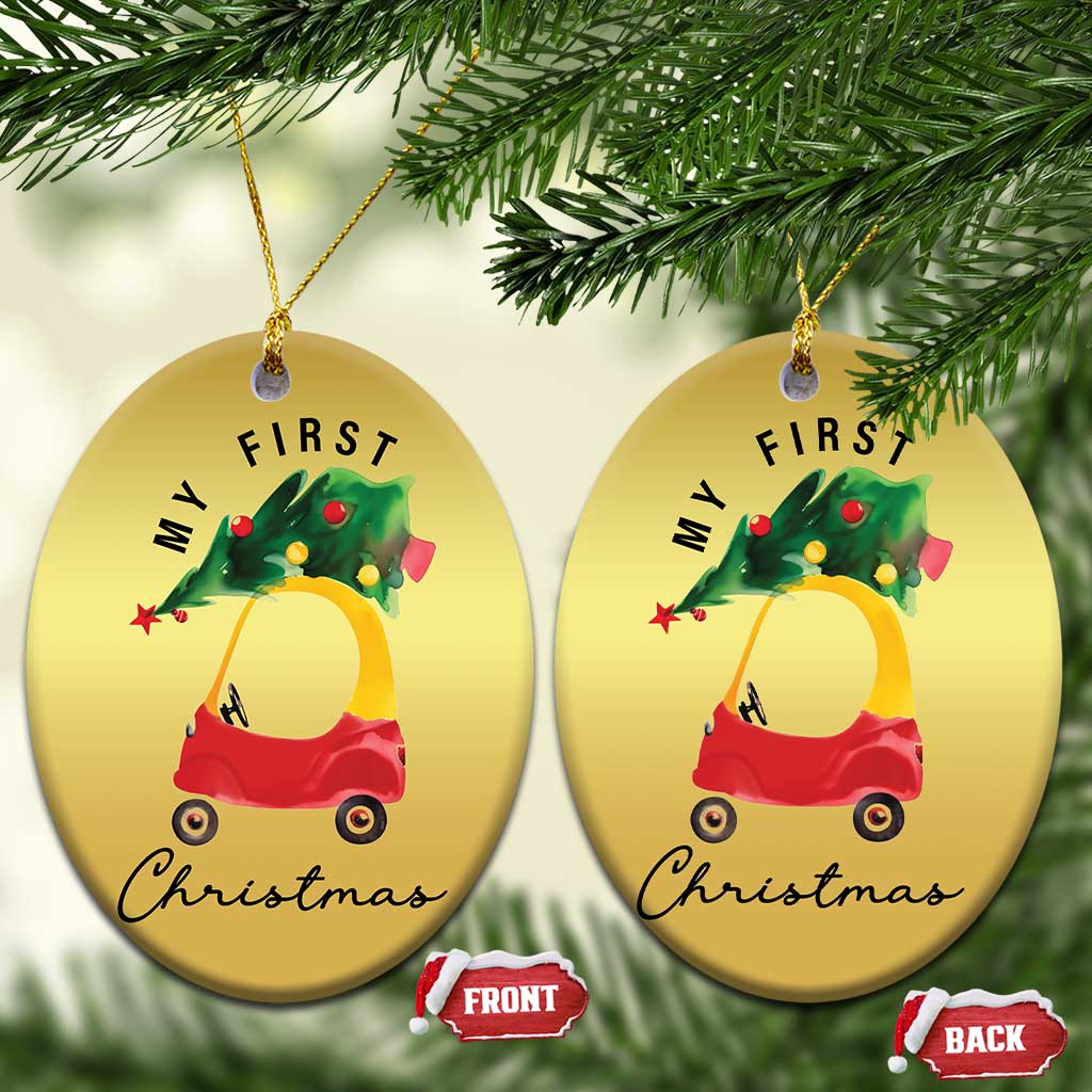 My First Xmas Christmas Ornament Toy Car Xmas Tree TS11