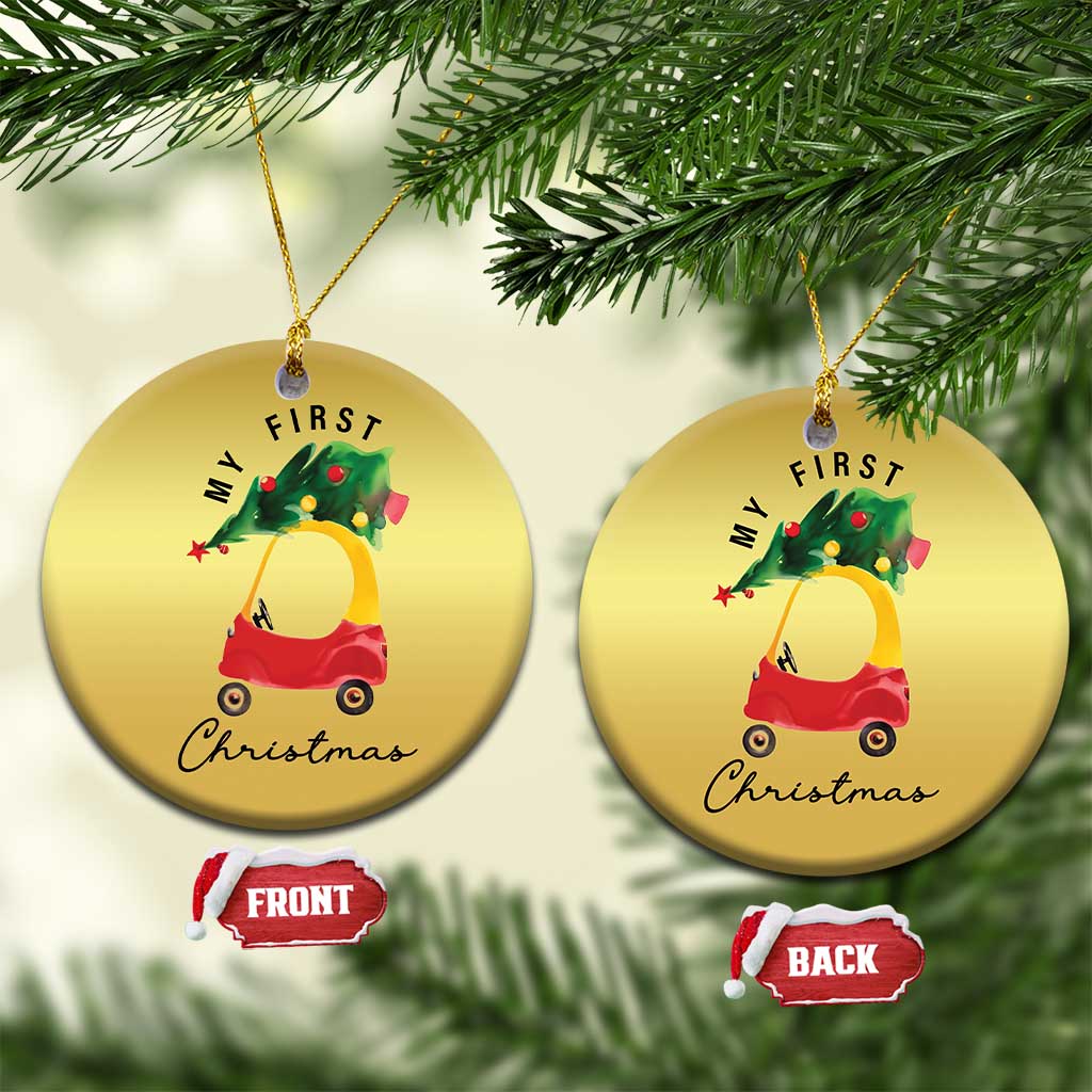 My First Xmas Christmas Ornament Toy Car Xmas Tree TS11