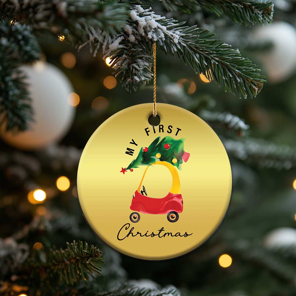 My First Xmas Christmas Ornament Toy Car Xmas Tree TS11
