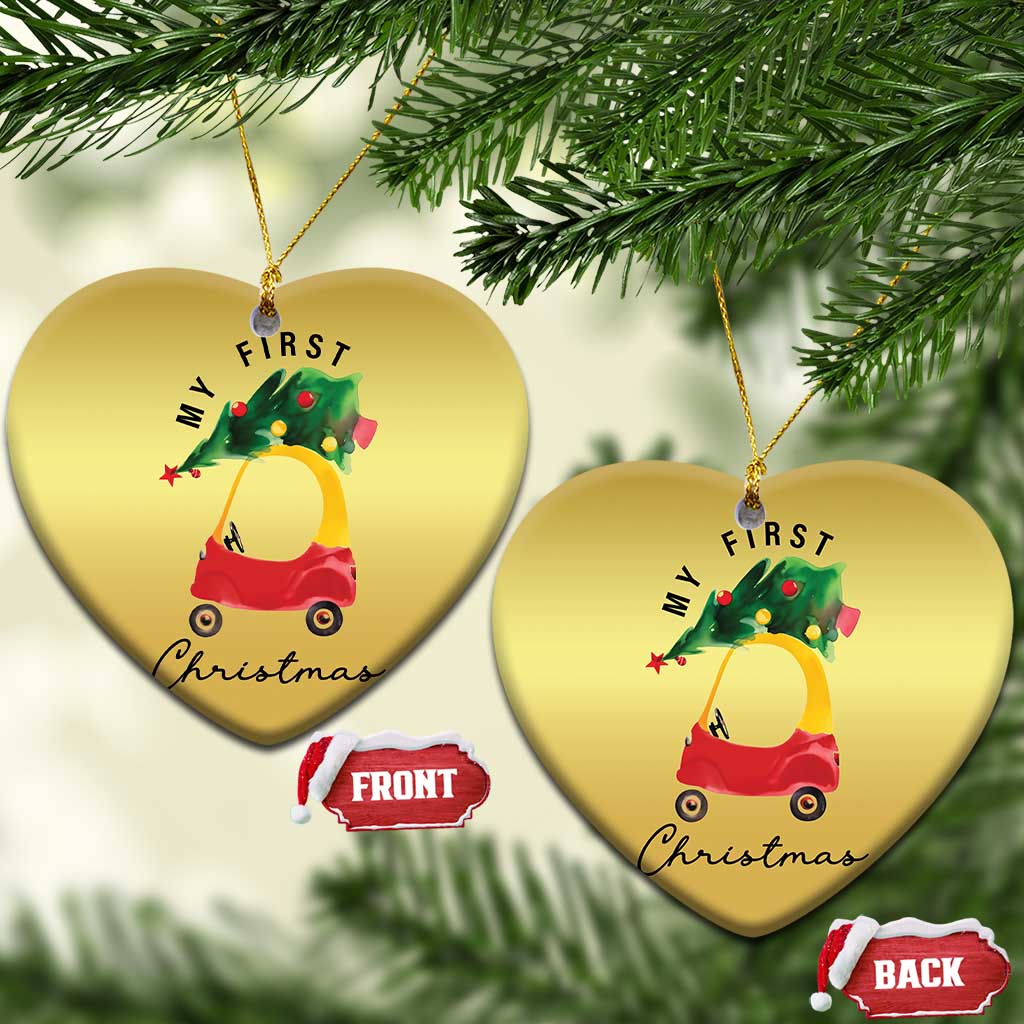 My First Xmas Christmas Ornament Toy Car Xmas Tree TS11
