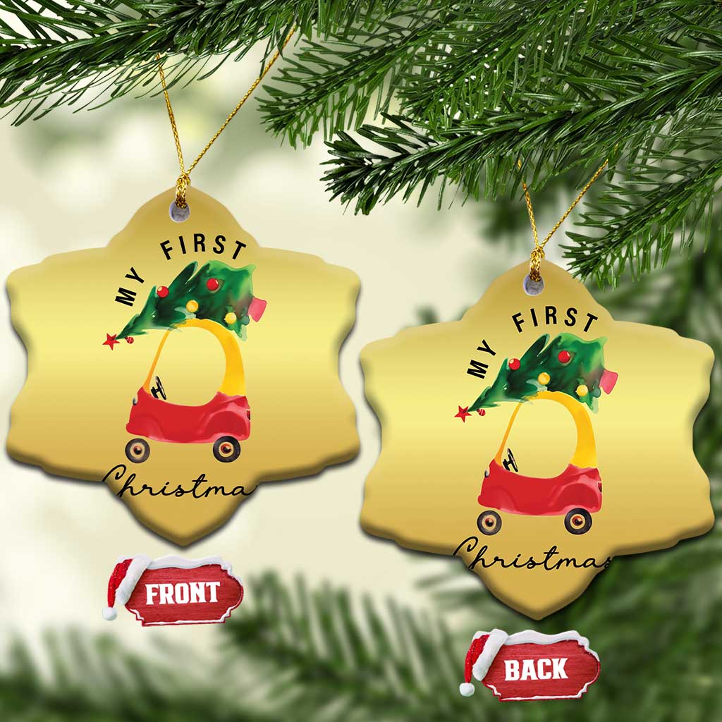 My First Xmas Christmas Ornament Toy Car Xmas Tree TS11