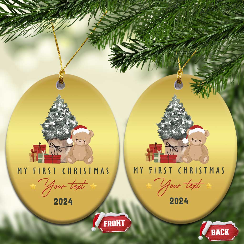 Personalized First Xmas Christmas Ornament Custom Name Toys Xmas Tree TS11