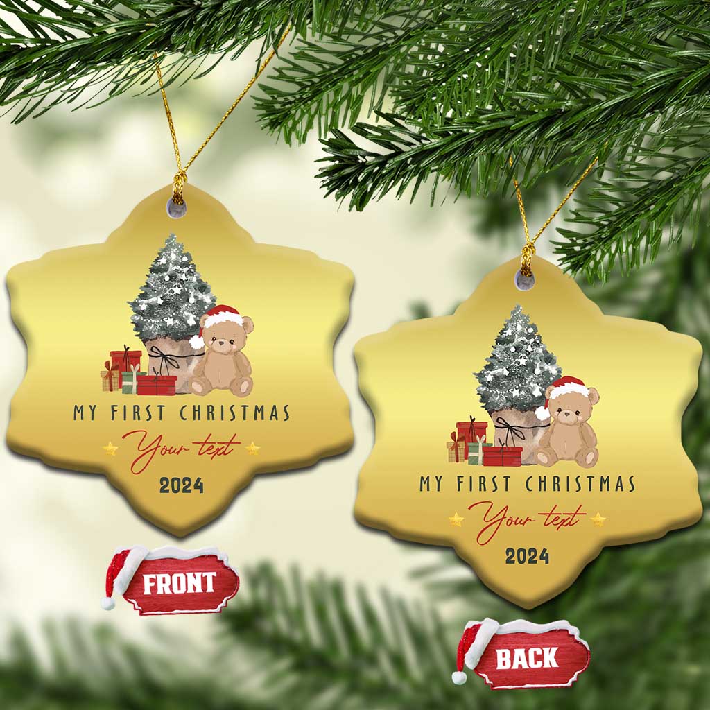 Personalized First Xmas Christmas Ornament Custom Name Toys Xmas Tree TS11