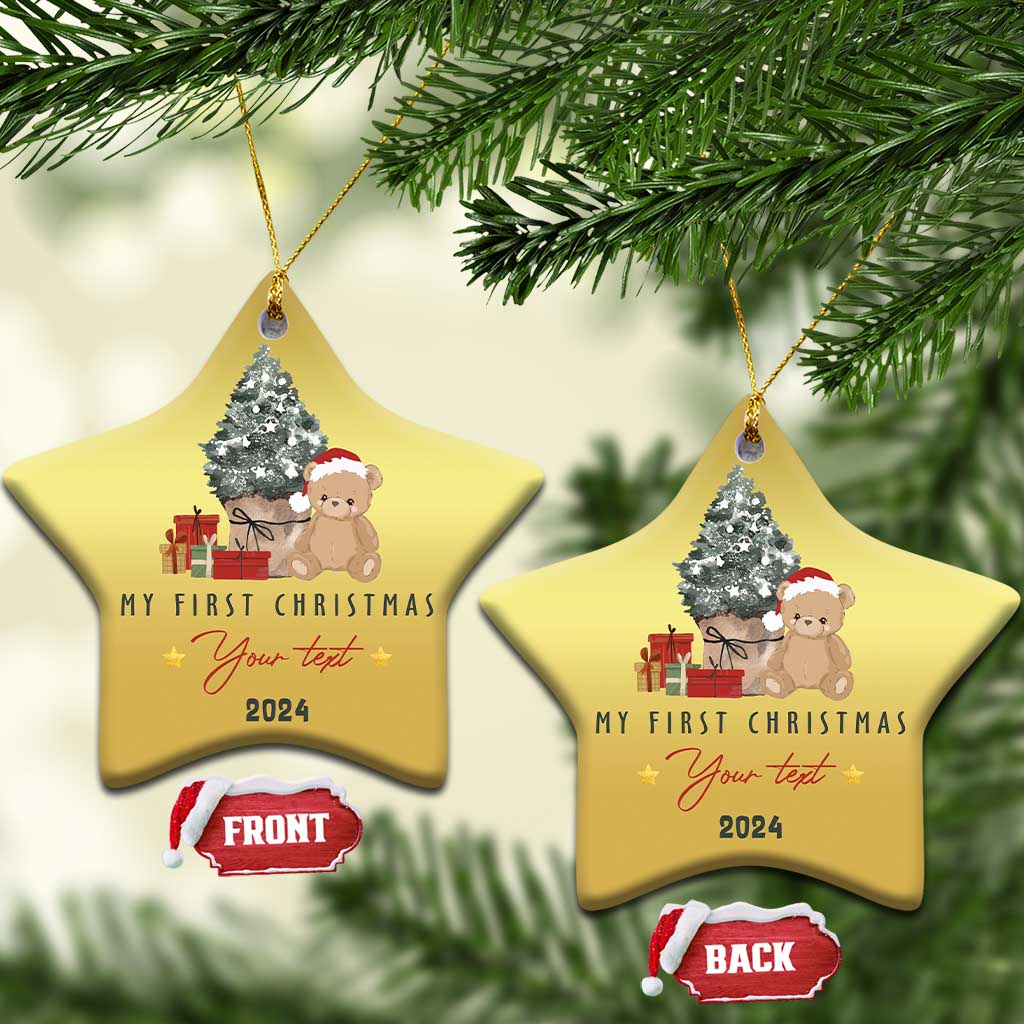 Personalized First Xmas Christmas Ornament Custom Name Toys Xmas Tree TS11