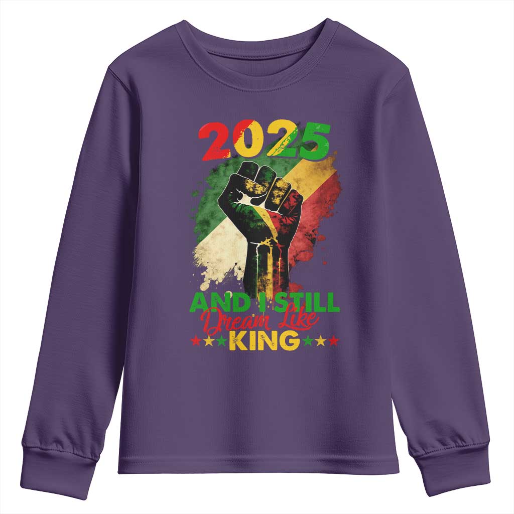 2025 And I Still Dream Like King Youth Sweatshirt Martin Luther King Day Black History TS11