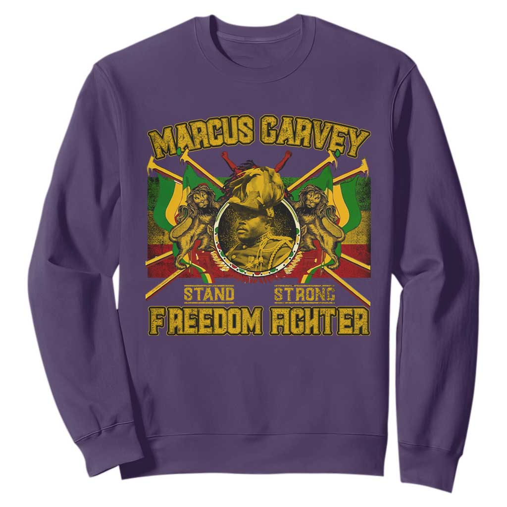 Marcus Garvey Sweatshirt Stand Strong Freedom Fighter Black History TS11