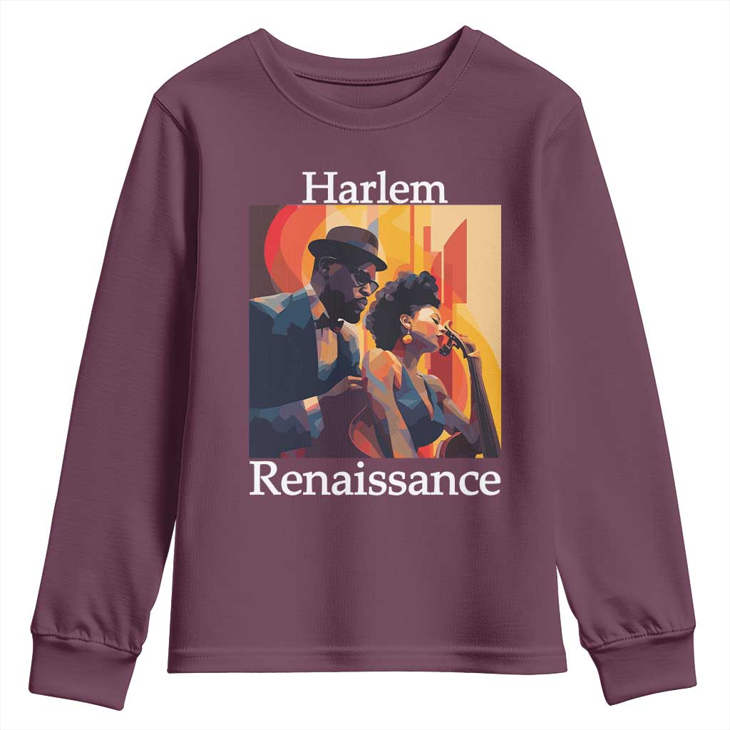 Harlem Renaissance Youth Sweatshirt Jazz Music 1920s Black History TS11