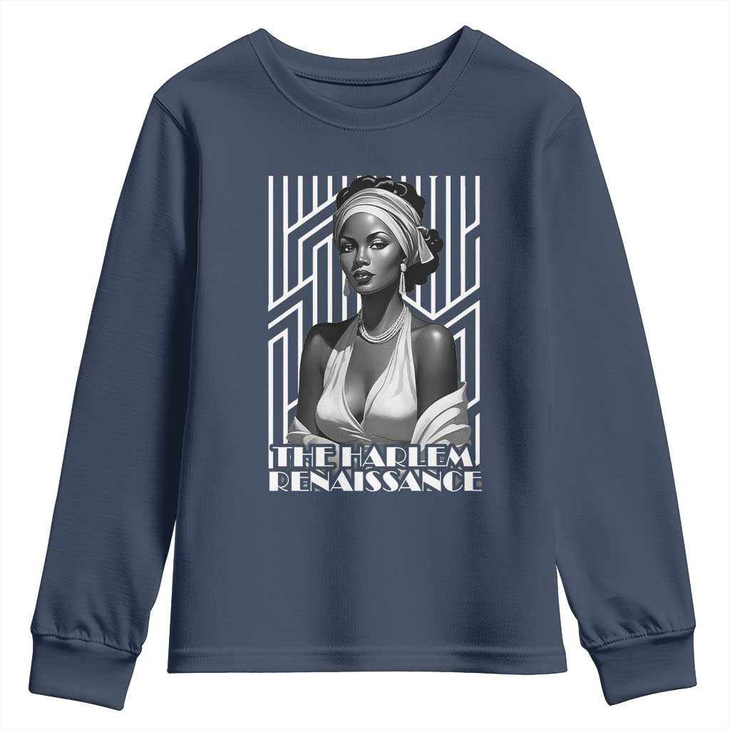 The Harlem Renaissance Youth Sweatshirt Black Woman Black History Month 1920s TS11