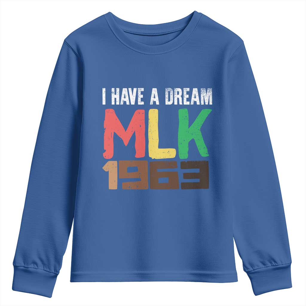 I Have A Dream Martin Luther King Youth Sweatshirt MLK Day 1963 Speech Black History Month TS11