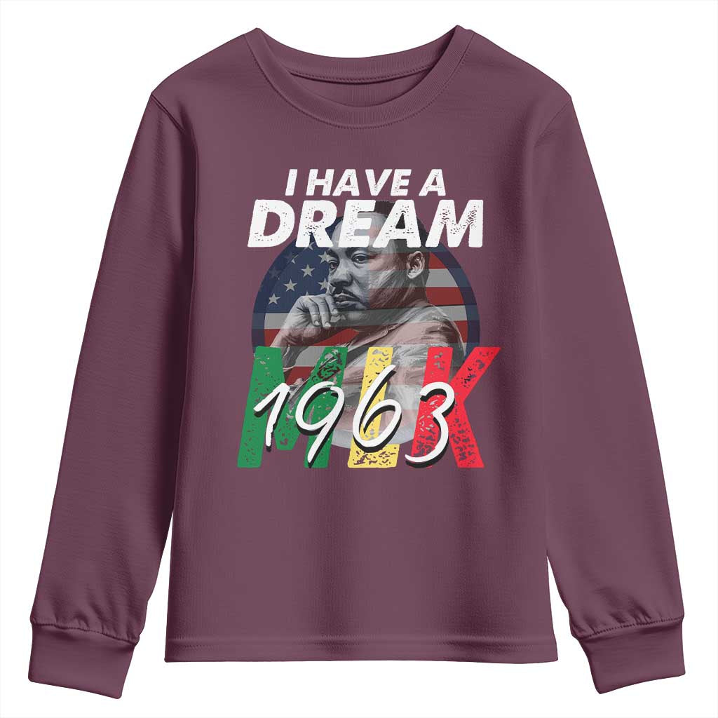 I Have A Dream Martin Luther King Jr MLK 1963 Youth Sweatshirt Black History Month TS11