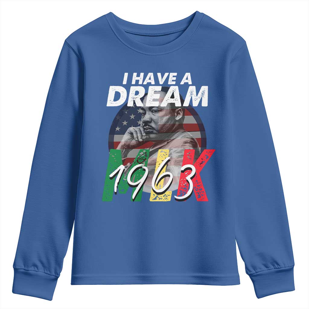 I Have A Dream Martin Luther King Jr MLK 1963 Youth Sweatshirt Black History Month TS11