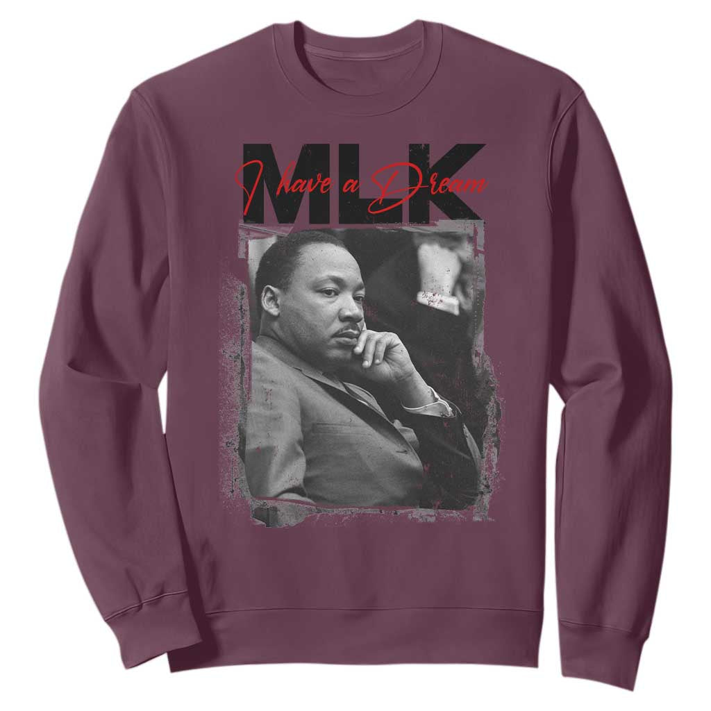MLK I Have A Dream Sweatshirt Dr Martin Luther King Black History Month TS11