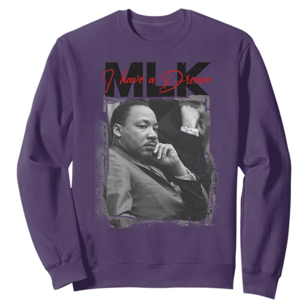 MLK I Have A Dream Sweatshirt Dr Martin Luther King Black History Month TS11