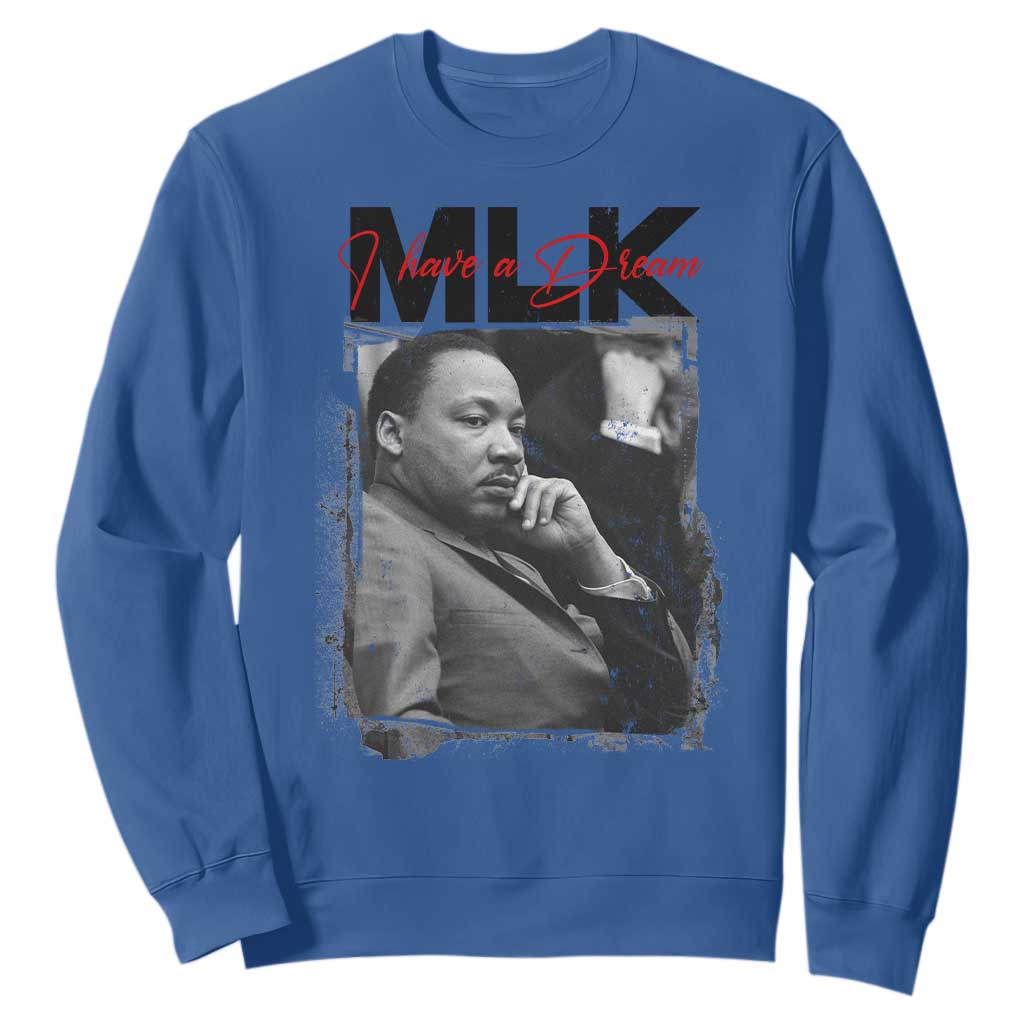 MLK I Have A Dream Sweatshirt Dr Martin Luther King Black History Month TS11