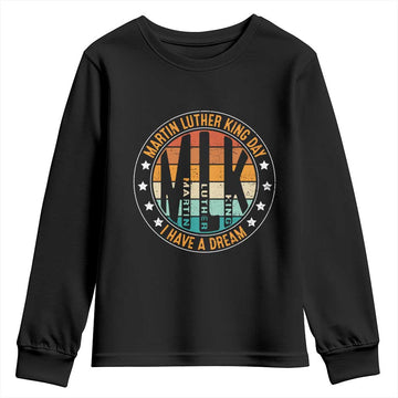 Martin Luther King Jr I Have A Dream Youth Sweatshirt Retro MLK Day TS11