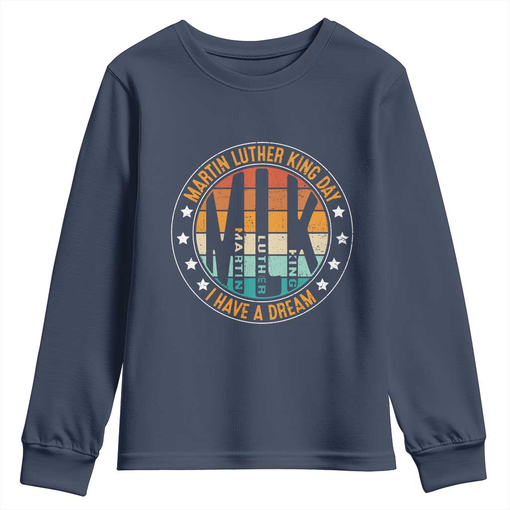 Martin Luther King Jr I Have A Dream Youth Sweatshirt Retro MLK Day TS11