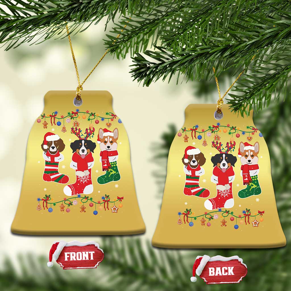 Funny Xmas Dog Owner Christmas Ornament Socks Xmas Holiday TS11