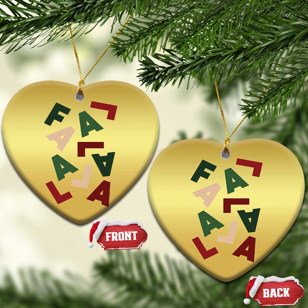 Funny Fa La La 8 Xmas Carol Holiday Christmas Ornament TS11