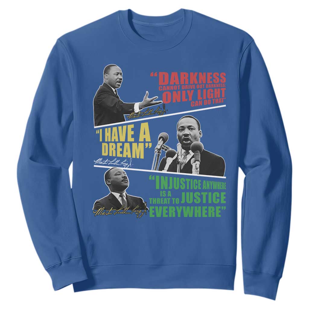 Martin Luther King Jr MLK Quotes Black History Leaders Sweatshirt TS11