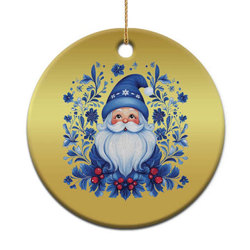 Norwegian Xmas Scandinavian Yule Santa Folk Art Winter Solstice Christmas Ornament TS11