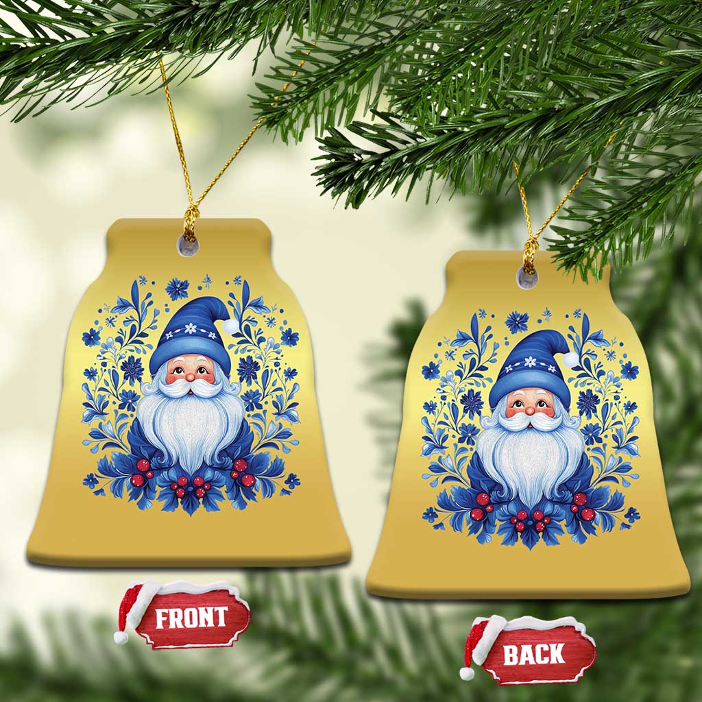 Norwegian Xmas Scandinavian Yule Santa Folk Art Winter Solstice Christmas Ornament TS11