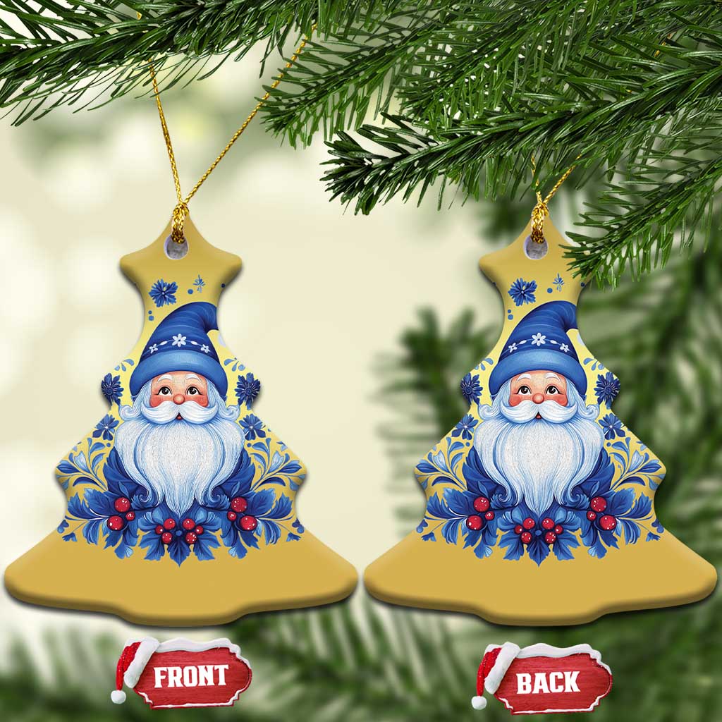 Norwegian Xmas Scandinavian Yule Santa Folk Art Winter Solstice Christmas Ornament TS11