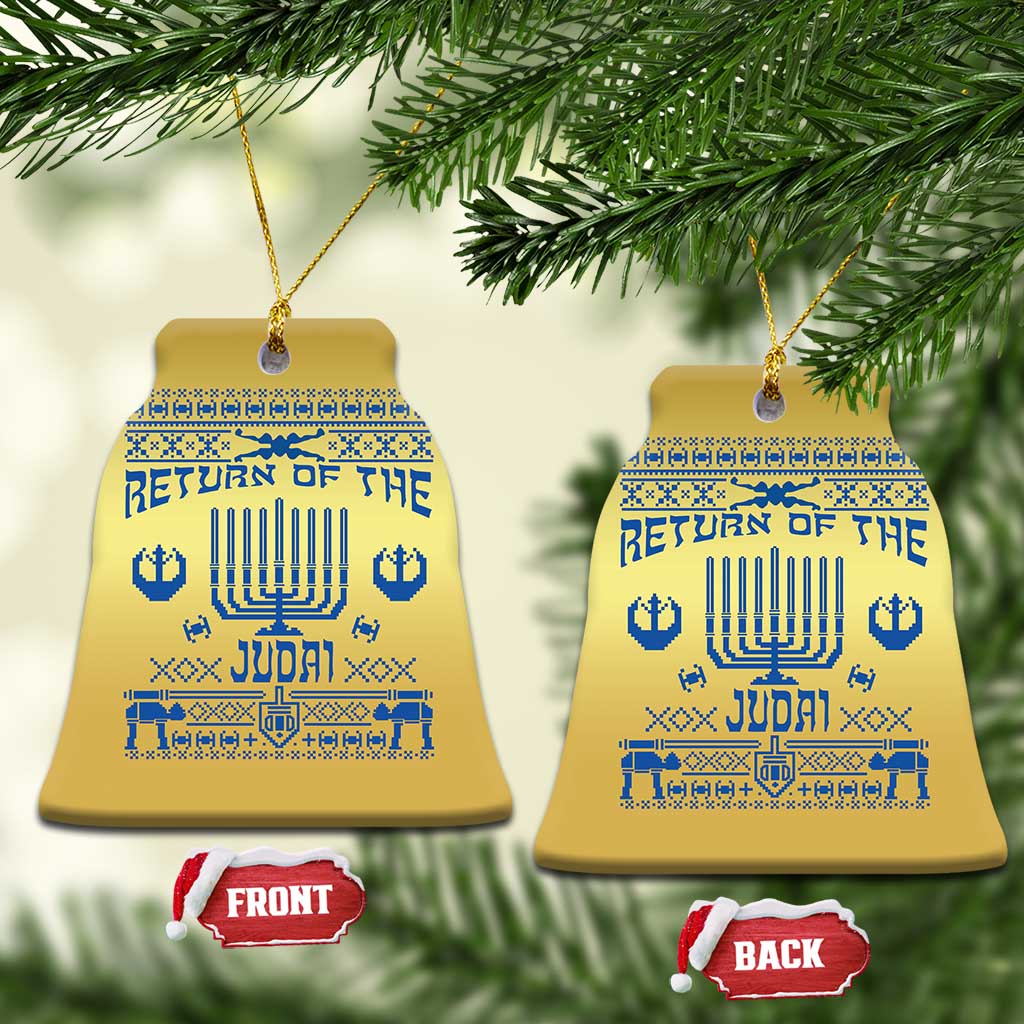 Hanukkah Holiday Christmas Ornament Return Of The Judai Chanukah Jewish Festival TS11