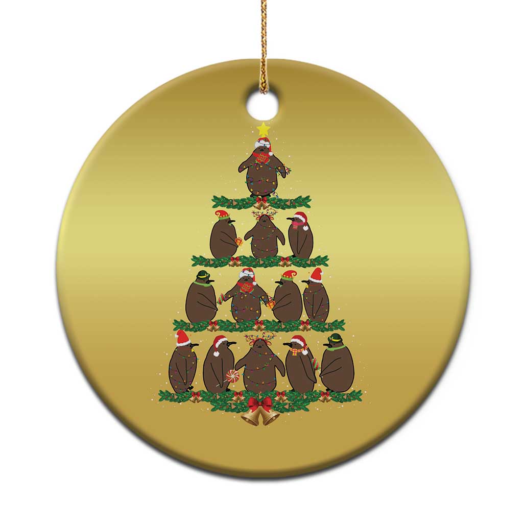 Funny Pesto Xmas Penguin Xmas Tree Christmas Ornament TS11