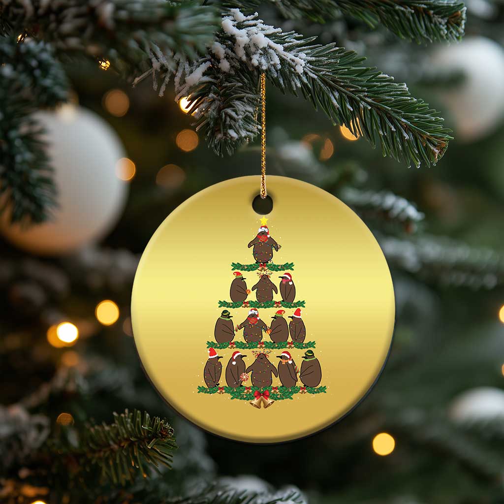 Funny Pesto Xmas Penguin Xmas Tree Christmas Ornament TS11