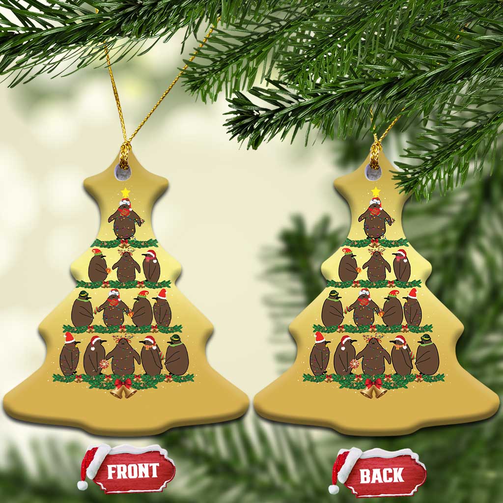 Funny Pesto Xmas Penguin Xmas Tree Christmas Ornament TS11