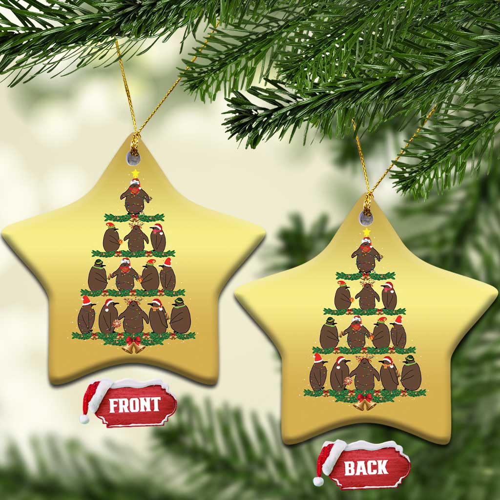 Funny Pesto Xmas Penguin Xmas Tree Christmas Ornament TS11