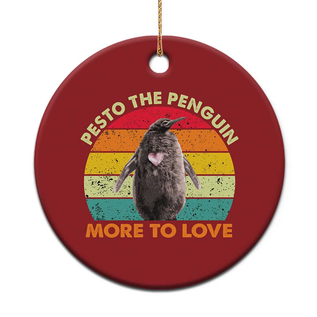Pesto The Penguin Christmas Ornament More To Love Vintage Sunset Retro TS11