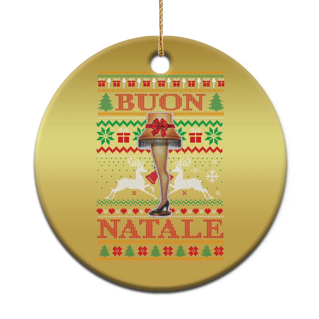Funny Xmas Movie Christmas Ornament Buon Natale Lamp Italian Christmas TS11