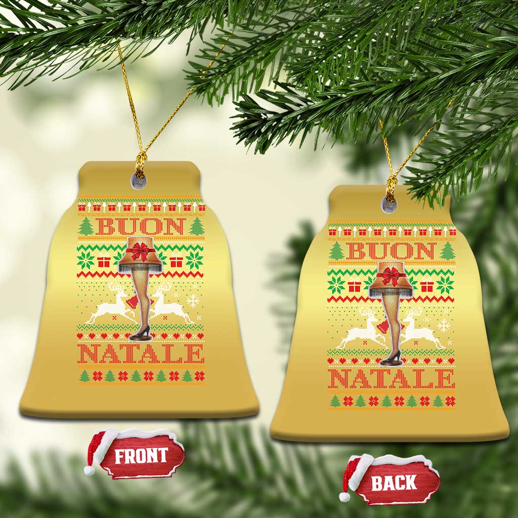 Funny Xmas Movie Christmas Ornament Buon Natale Lamp Italian Christmas TS11