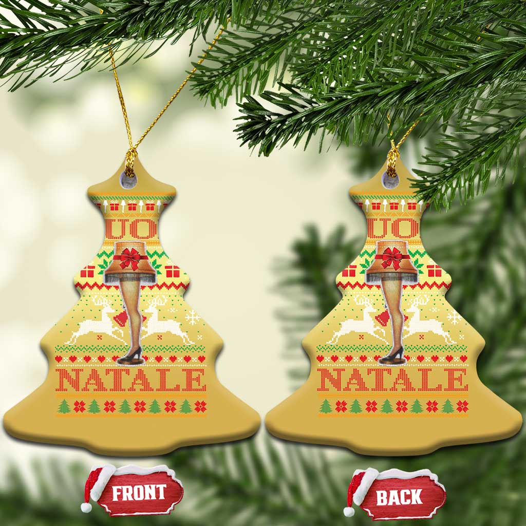 Funny Xmas Movie Christmas Ornament Buon Natale Lamp Italian Christmas TS11