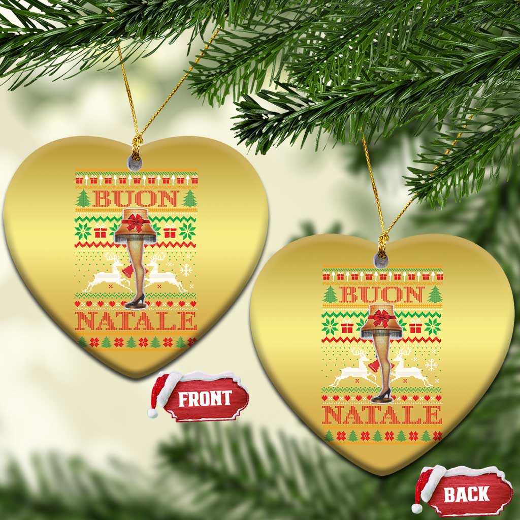 Funny Xmas Movie Christmas Ornament Buon Natale Lamp Italian Christmas TS11