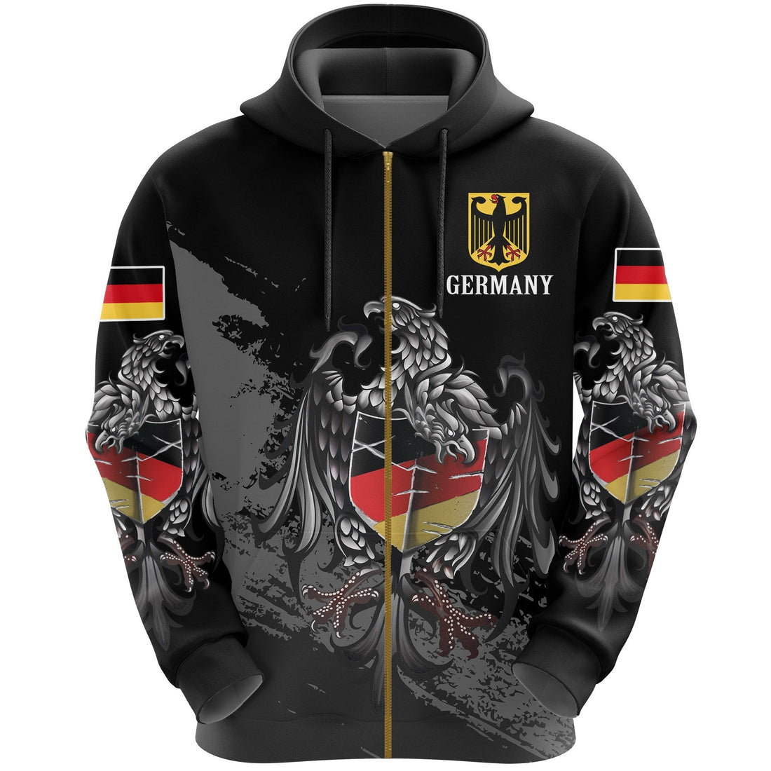 Germany Special Zip Hoodie