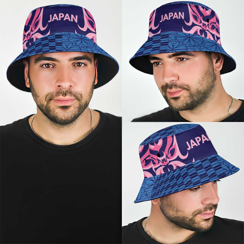 Twenty20 Japan Cricket Custom Bucket Hat Retro Blue Version LT9