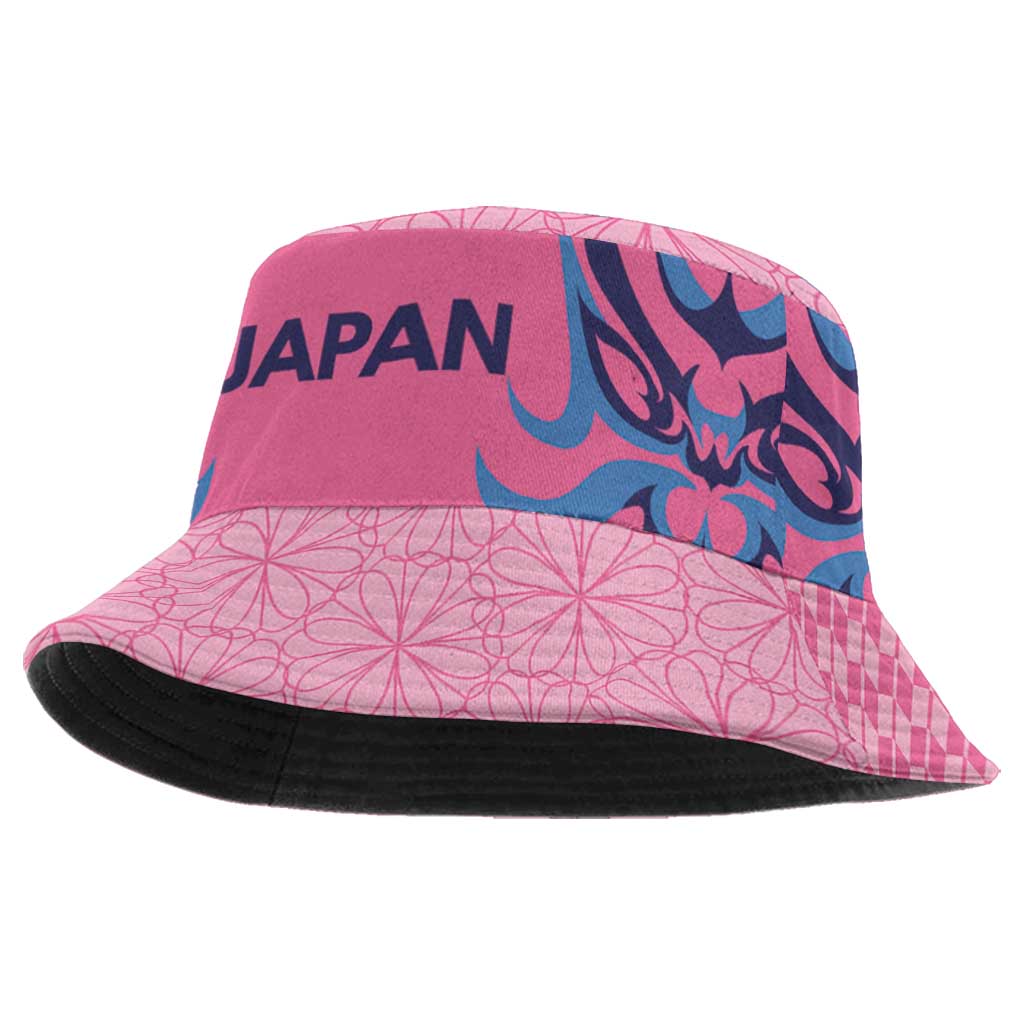Twenty20 Japan Cricket Custom Bucket Hat Retro Pink Version LT9