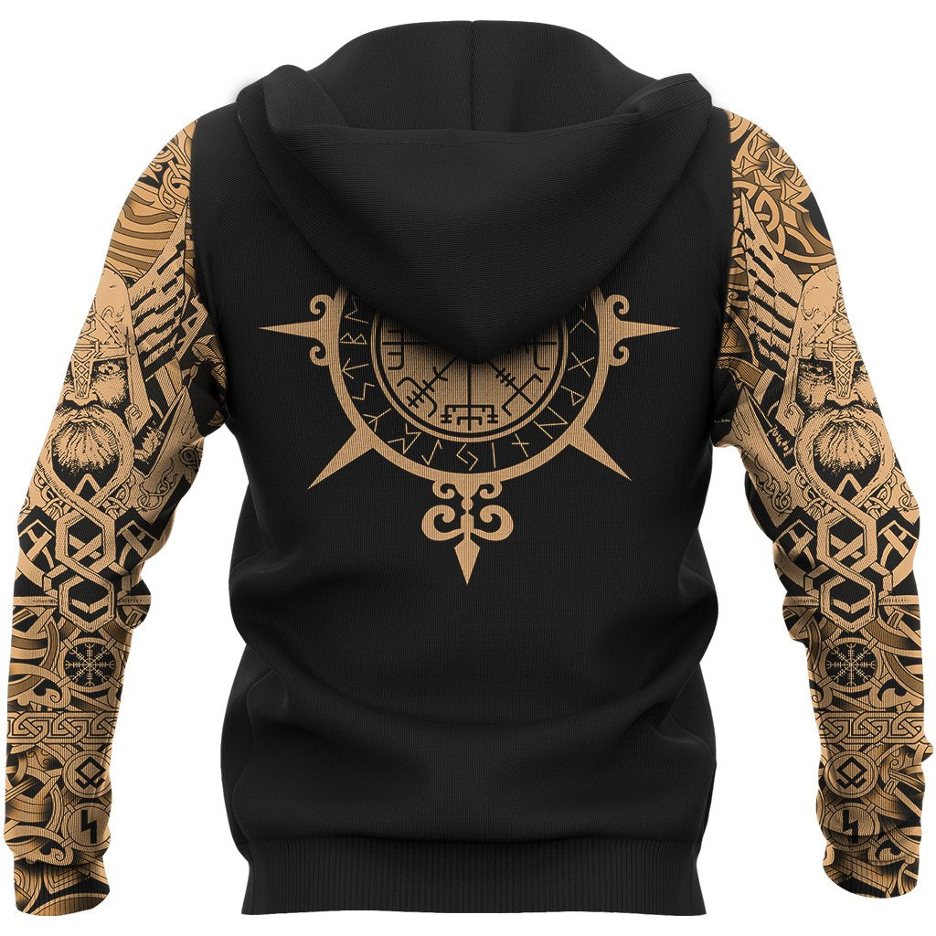 Viking Hoodie Tattoo All Over Print Special RLT12