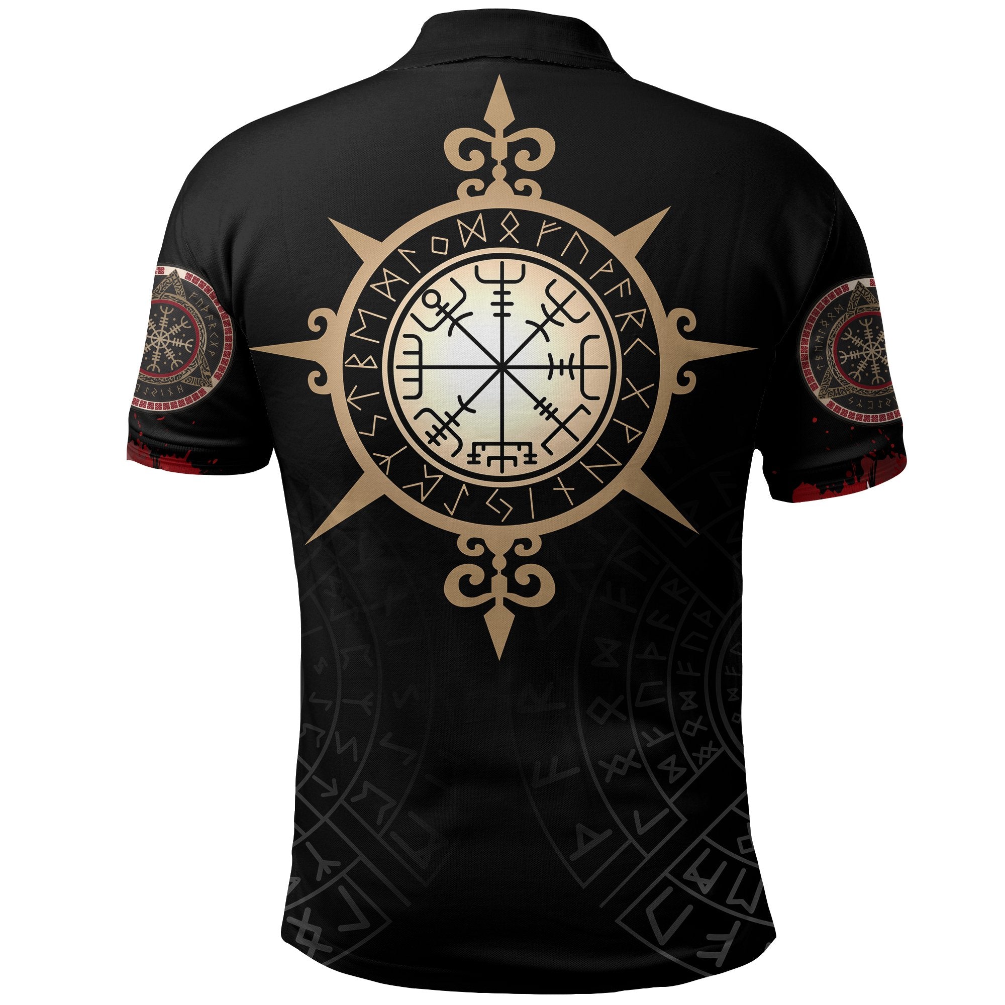 Viking Polo Shirt Raven Of Odin Special Version RLT12