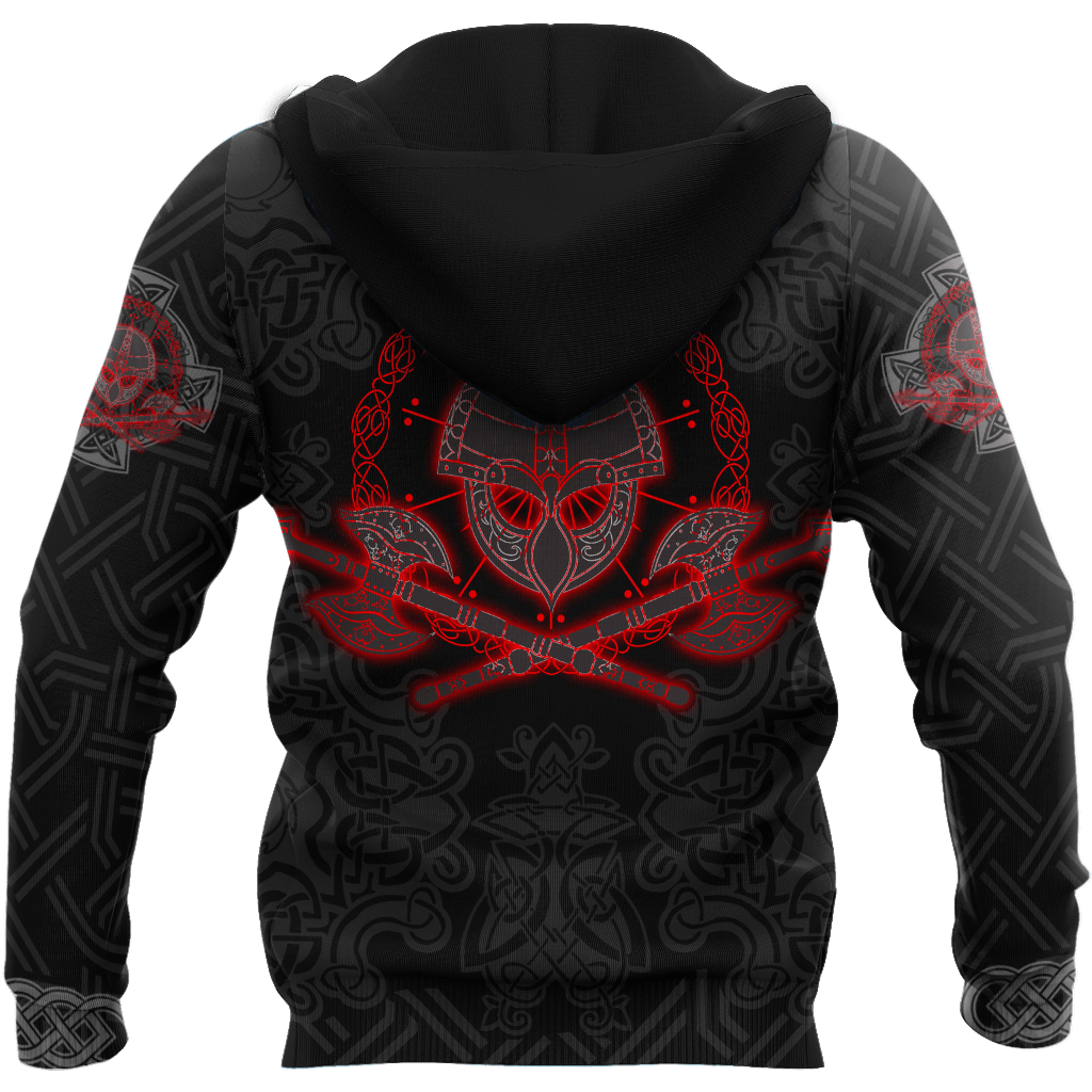 Viking Clothing Valhalla Awaits Hoodie RLT12