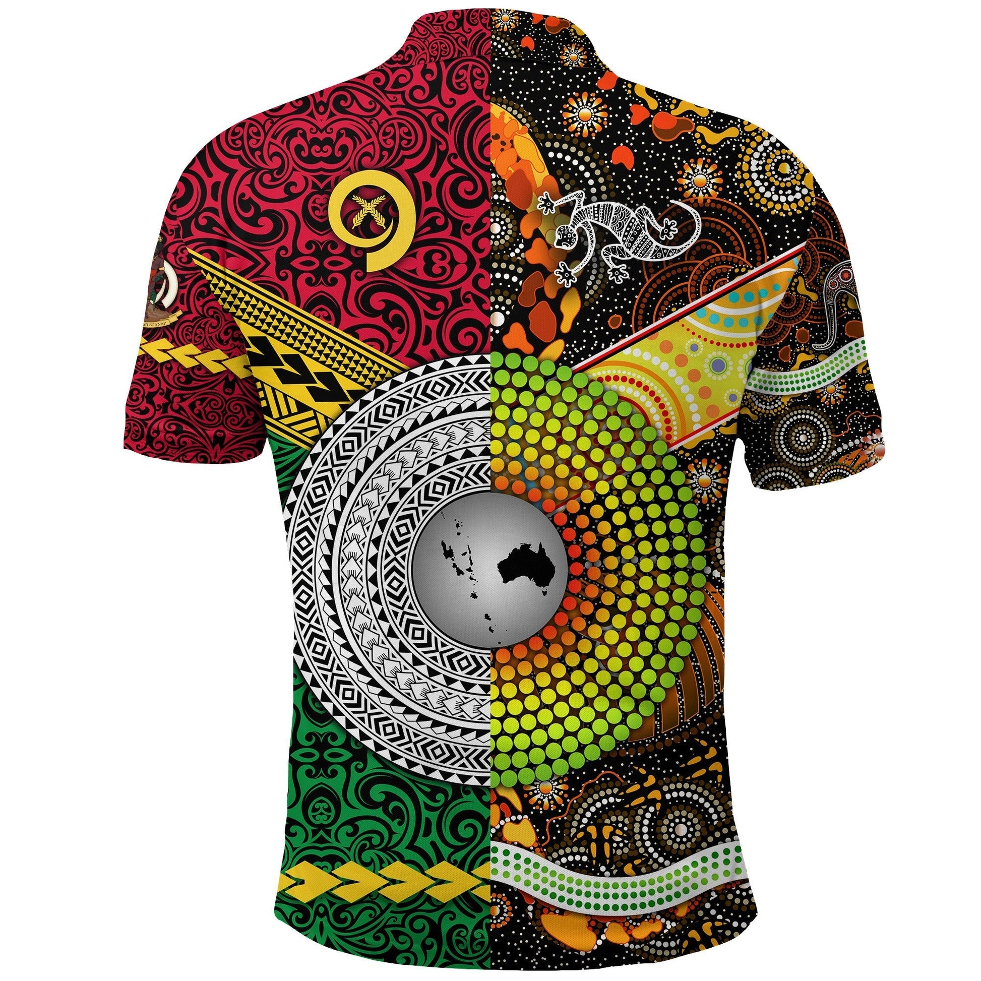 Vanuatu Australia Polo Shirt Together LT8